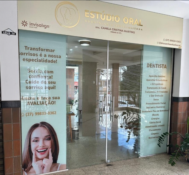 Fachada do Estúdio Oral Odontologia Especializada